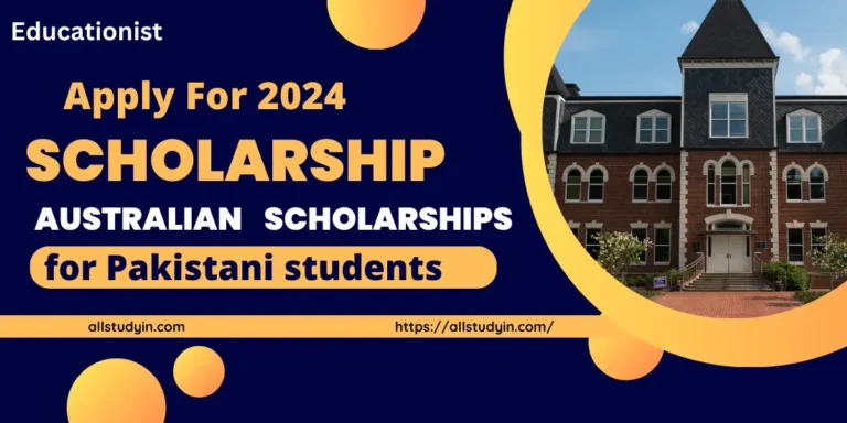 Australian scholarships for Pakistani students undergraduate