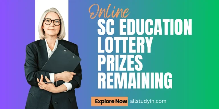 SC Education Lottery Prizes Remaining